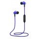 Auriculares Bluetooth con Iman Azul