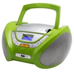 CP444 - Modern Combo CD/MP3 + Radio FM PLL Verde