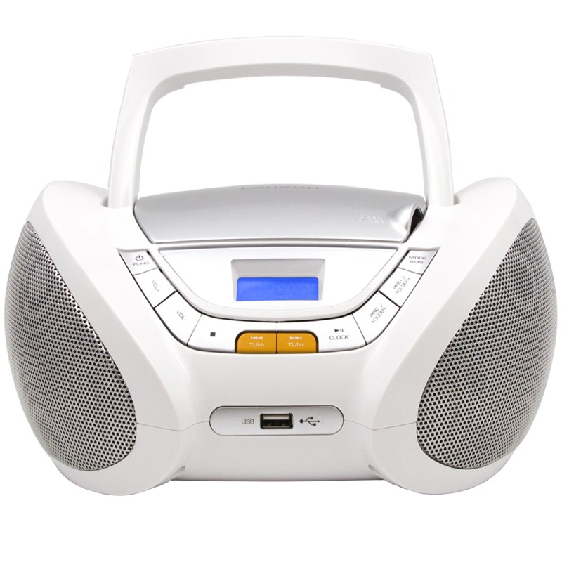 Lauson Radio CD Portátil Bluetooth USB 