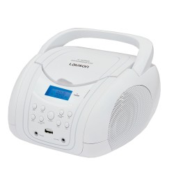 CP454 - Reproductor CD/MP3, Radio FM/PLL Blanco