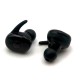 Auriculares Bluetooth Twin Negro