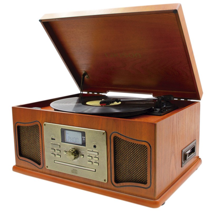 XVI11 - Classic Premium Wood Record Player - Lauson